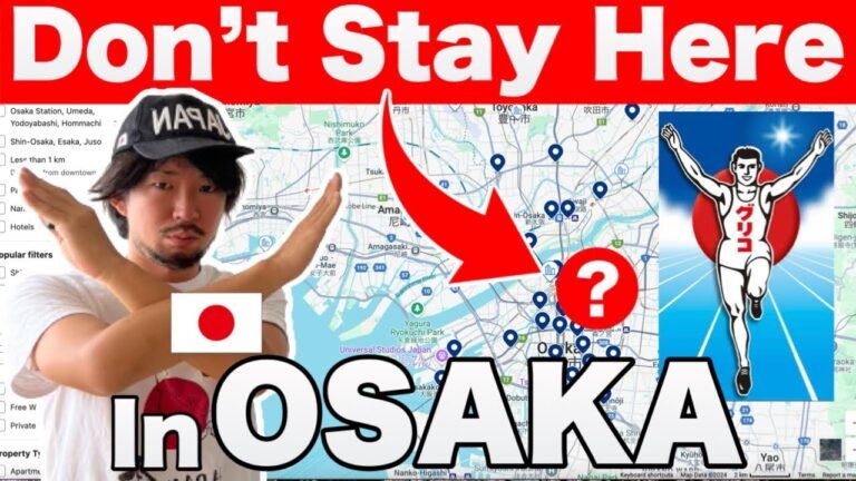 Where to Stay in Osaka Japan 2025 : 6 Best Areas + Areas to Avoid + How to Book Hotels from local